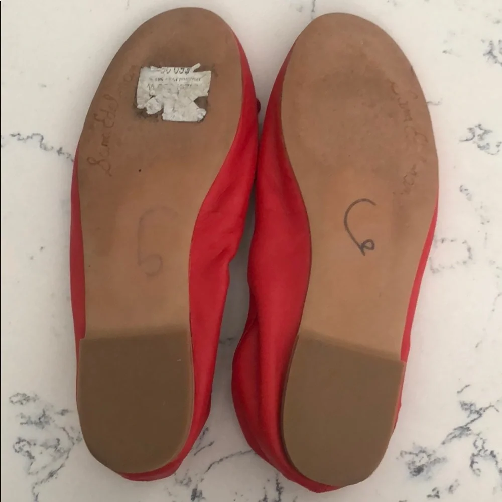 Sam Edelman Leather Felicia Ballet Flats 6W - Picture 3 of 4